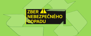 Zber nebezpečného odpadu Predajná
