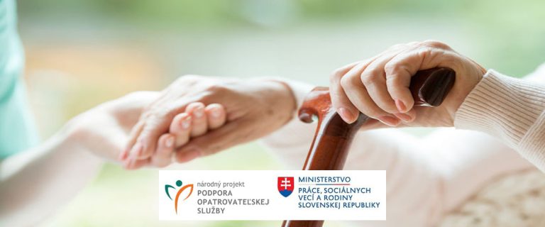 Národný projekt Podopra opatrovatelskej služby (rok 2017 – 2018)