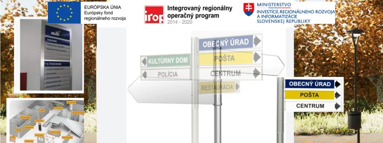 Projekt Podpora opatrení k zvyšovaniu bezpečnosti dopravy a vybudovanie orientačného informačného systému v obci Predajná (rok 2023)