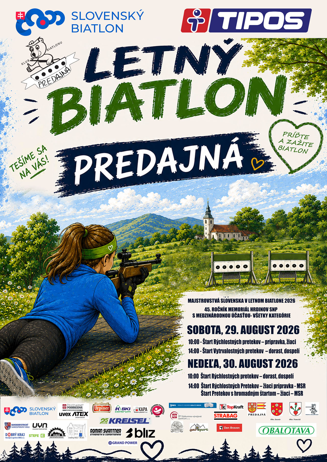 MS v letnom biatlone Predajná 2026