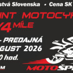 Majstrovstva Slovenskej republiky v motošprinte motocyklov na ¼ míle na úseku Lopej – Predajná