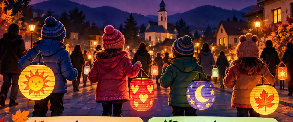Lampiónový sprievod Predajná 2026